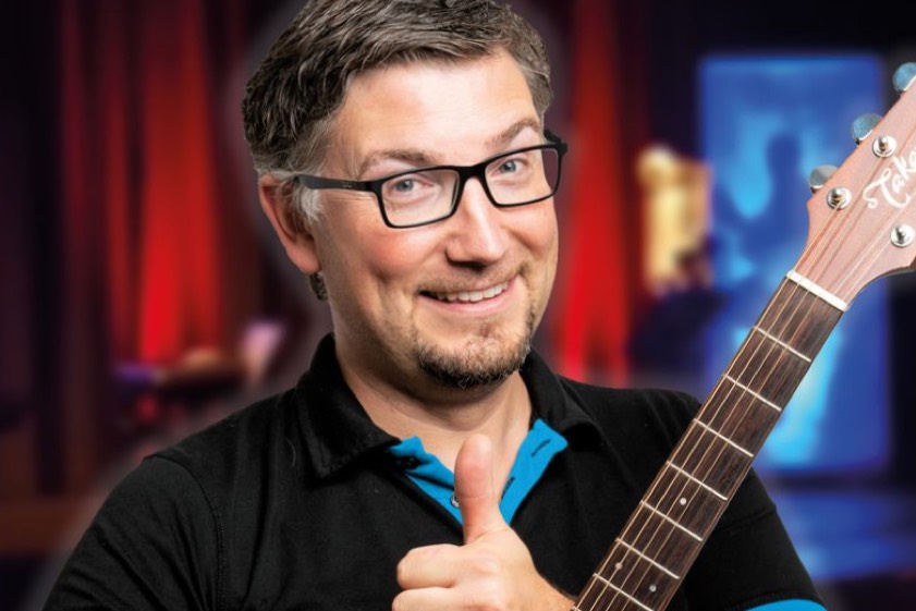 Stefan Otto bestreitet das Hauptprogramm des Abends.